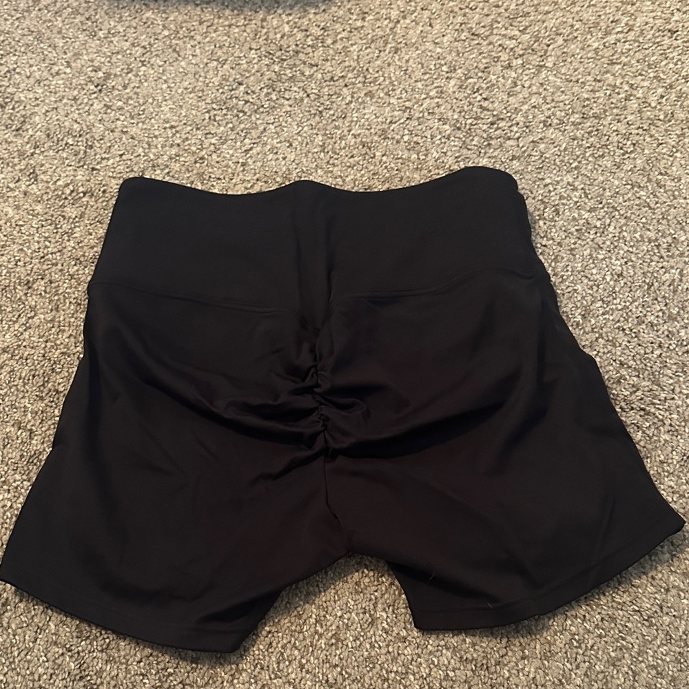 Amazon Black High Waist Women's Shorts